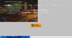 Desktop Screenshot of harborparkgarage.com